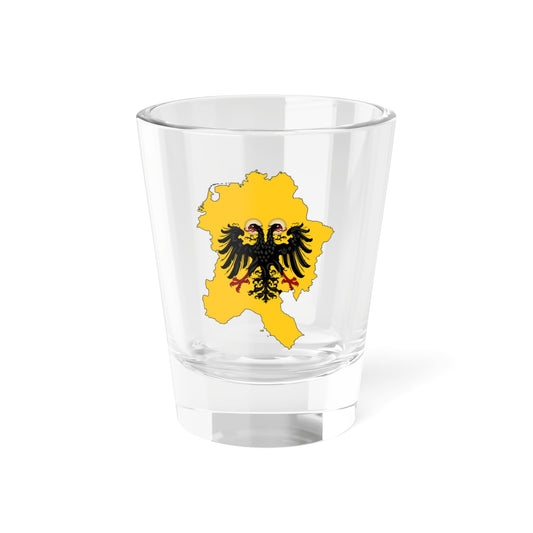Silhouette of Holy Roman Empire (Germany) Shot Glass 1.5oz