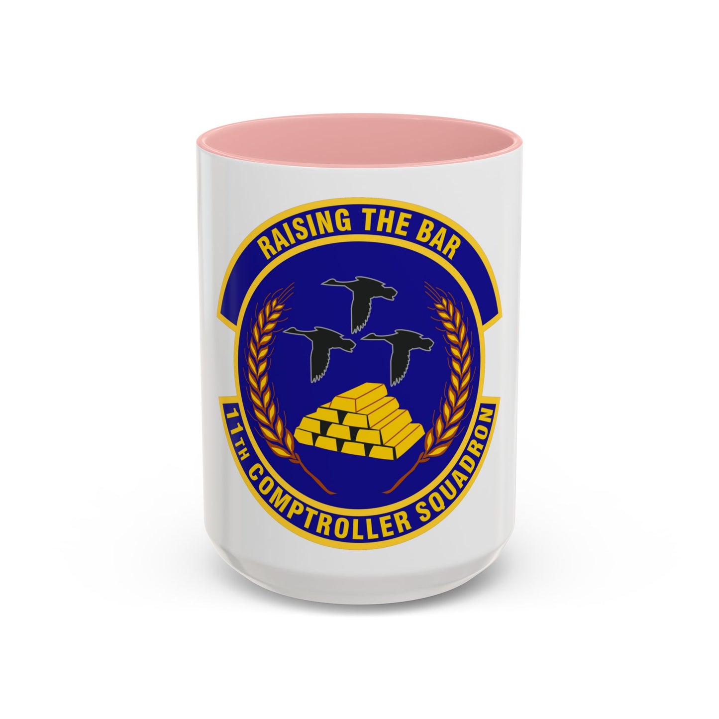 11th Comptroller Squadron (U.S. Air Force) Accent Coffee Mug