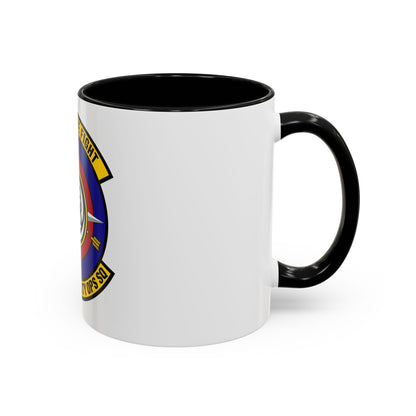 321 Air Mobility Operations Squadron (U.S. Air Force) Accent Coffee Mug