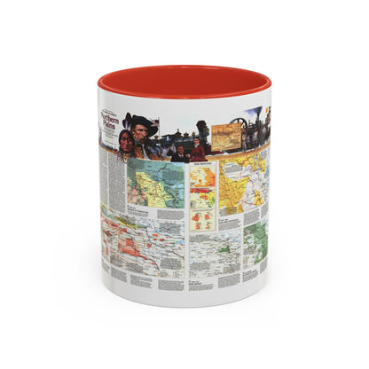 USA - Northern Plains 2 (1986) (Map) Accent Coffee Mug