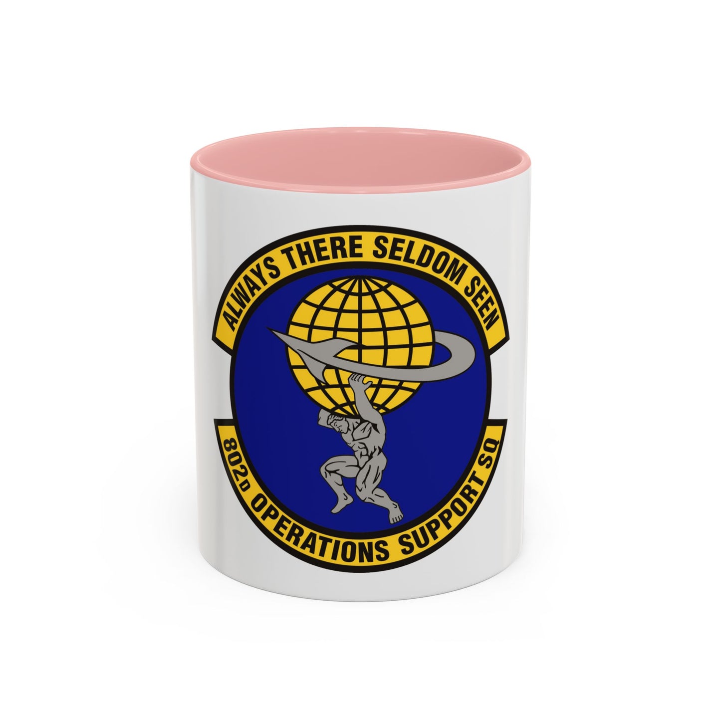 802d Operations Support Squadron (U.S. Air Force) Accent Coffee Mug