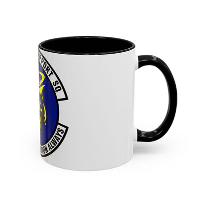 43d Mission Support Squadron (U.S. Air Force) Accent Coffee Mug