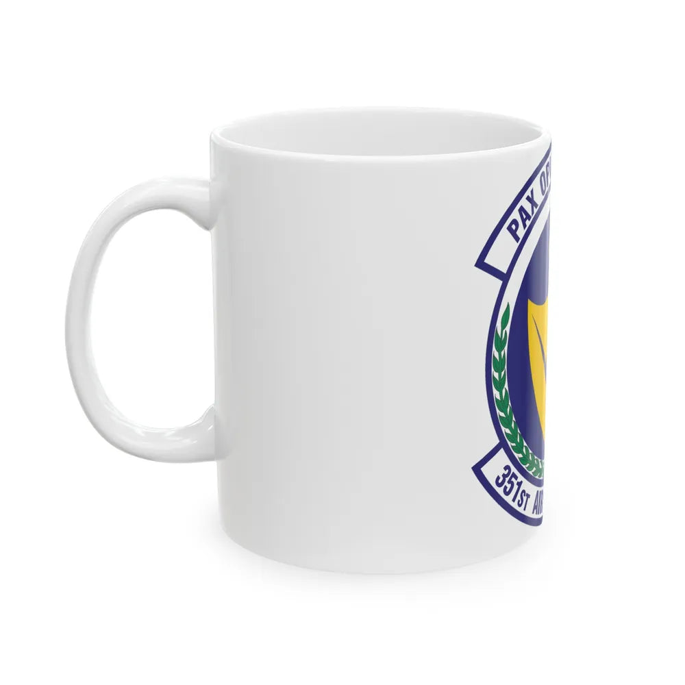 351st Air Refueling Squadron (U.S. Air Force) White Coffee Mug-Go Mug Yourself