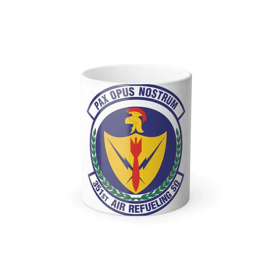 351st Air Refueling Squadron (U.S. Air Force) Color Changing Coffee Mug 11oz - Go Mug Yourself