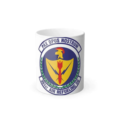 351st Air Refueling Squadron (U.S. Air Force) Color Changing Coffee Mug 11oz - Go Mug Yourself