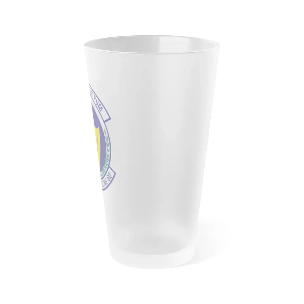 351st Air Refueling Squadron (U.S. Air Force) Frosted Pint Glass 16oz - Go Mug Yourself