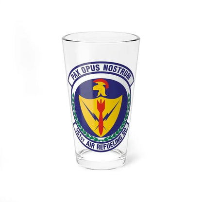 351st Air Refueling Squadron (U.S. Air Force) Pint Glass 16oz 16oz - Go Mug Yourself