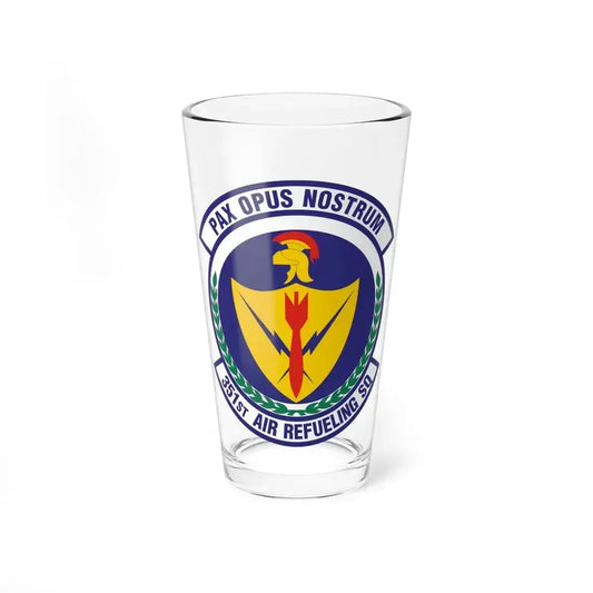 351st Air Refueling Squadron (U.S. Air Force) Pint Glass 16oz 16oz - Go Mug Yourself