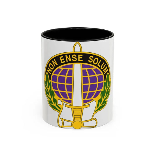 352 Civil Affairs Command 2 (U.S. Army) Accent Coffee Mug 11oz Black - Go Mug Yourself