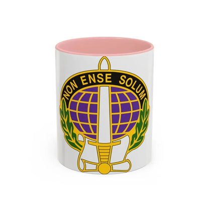 352 Civil Affairs Command 2 (U.S. Army) Accent Coffee Mug 11oz Pink - Go Mug Yourself