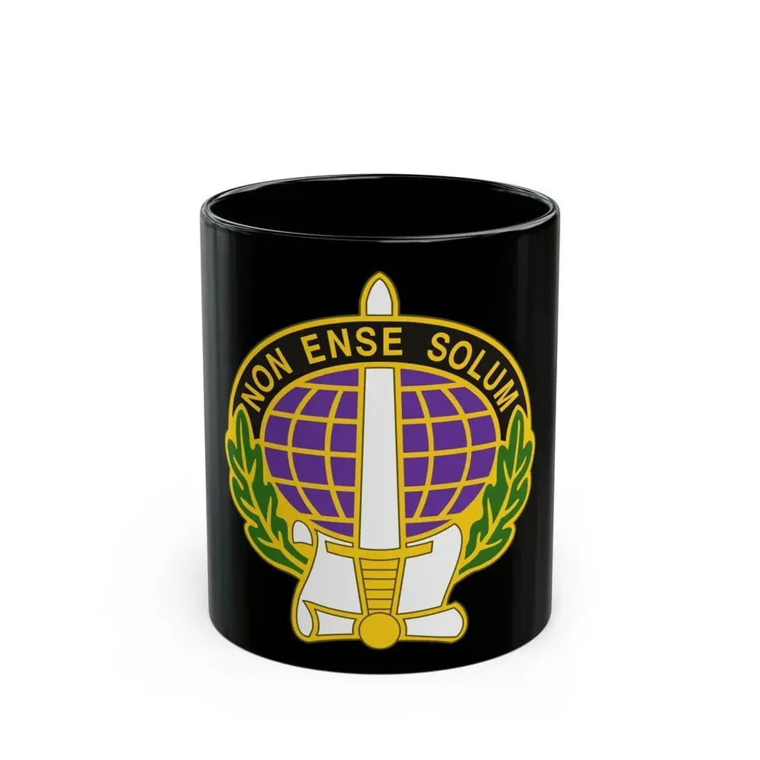 352 Civil Affairs Command 2 (U.S. Army) Black Coffee Mug 11oz - Go Mug Yourself