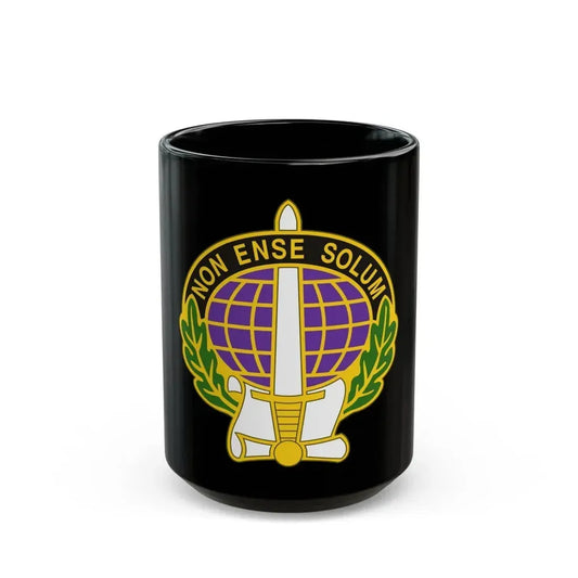 352 Civil Affairs Command 2 (U.S. Army) Black Coffee Mug 15oz - Go Mug Yourself