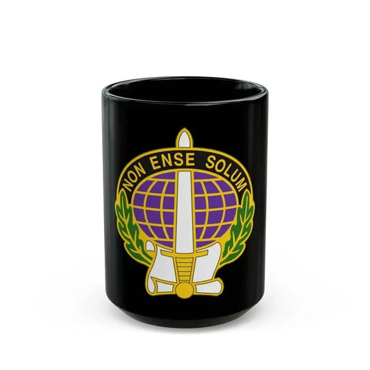 352 Civil Affairs Command 2 (U.S. Army) Black Coffee Mug 15oz - Go Mug Yourself