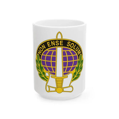 352 Civil Affairs Command 2 (U.S. Army) White Coffee Mug 15oz - Go Mug Yourself
