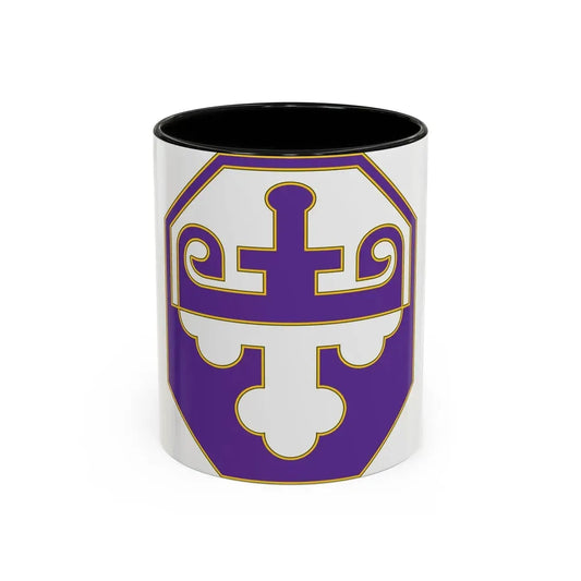 352 Civil Affairs Command 3 (U.S. Army) Accent Coffee Mug 11oz Black - Go Mug Yourself
