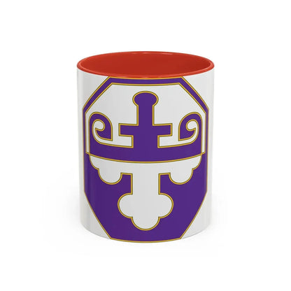 352 Civil Affairs Command 3 (U.S. Army) Accent Coffee Mug 11oz Red - Go Mug Yourself