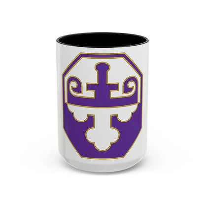 352 Civil Affairs Command 3 (U.S. Army) Accent Coffee Mug 15oz Black - Go Mug Yourself