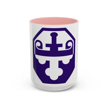 352 Civil Affairs Command (U.S. Army) Accent Coffee Mug 15oz Pink - Go Mug Yourself