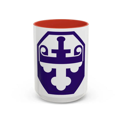 352 Civil Affairs Command (U.S. Army) Accent Coffee Mug 15oz Red - Go Mug Yourself