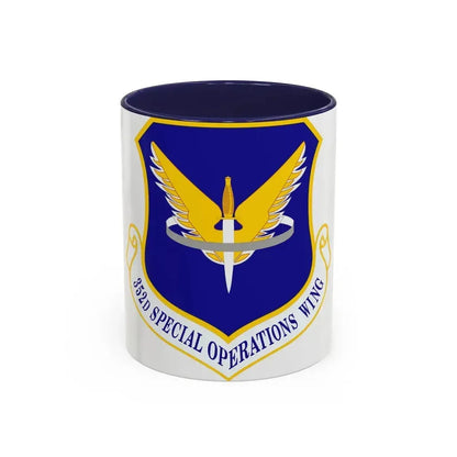 352 Special Operations Wing AFSOC (U.S. Air Force) Accent Coffee Mug 11oz Navy - Go Mug Yourself