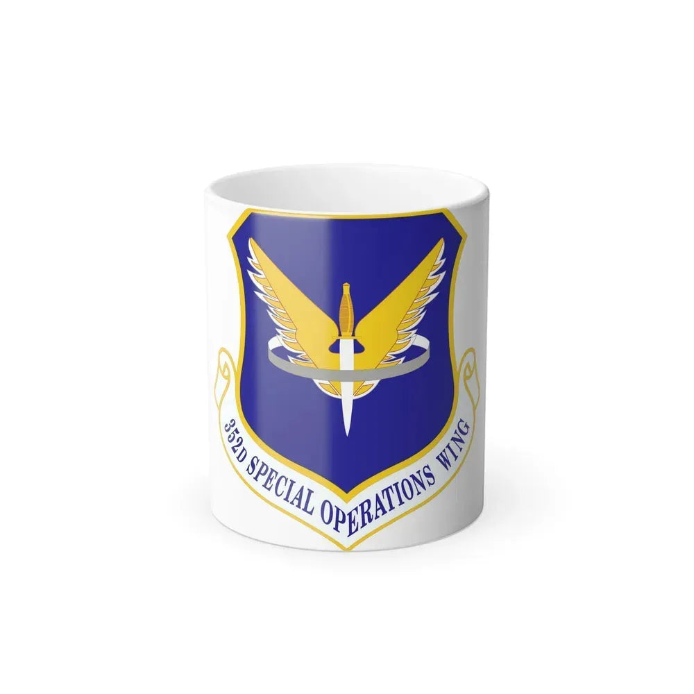 352 Special Operations Wing AFSOC (U.S. Air Force) Color Changing Coffee Mug 11oz - Go Mug Yourself