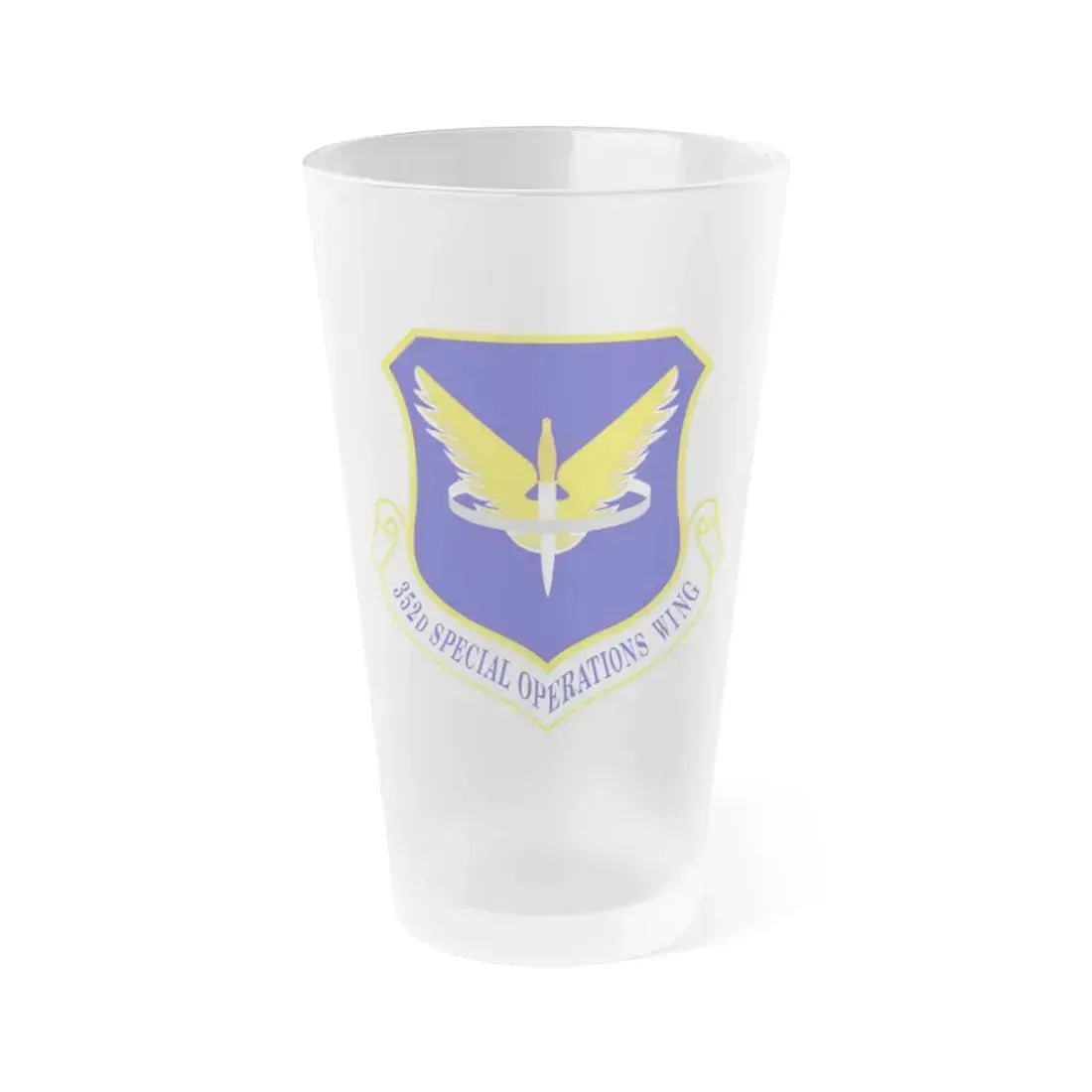 352 Special Operations Wing AFSOC (U.S. Air Force) Frosted Pint Glass 16oz 16oz Frosted - Go Mug Yourself
