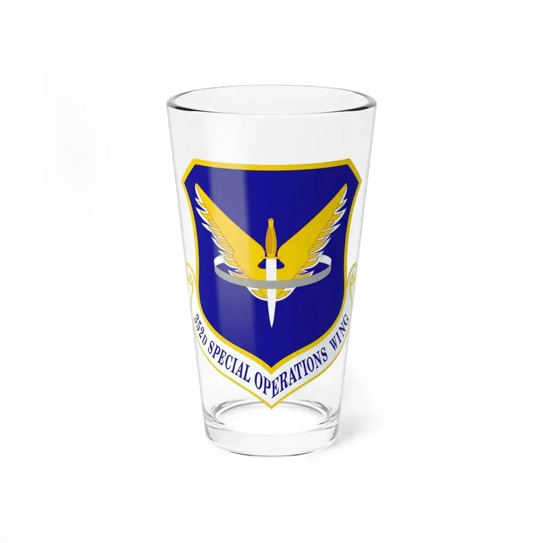 352 Special Operations Wing AFSOC (U.S. Air Force) Pint Glass 16oz 16oz - Go Mug Yourself
