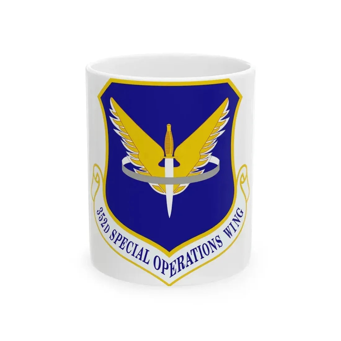 352 Special Operations Wing AFSOC (U.S. Air Force) White Coffee Mug 11oz - Go Mug Yourself