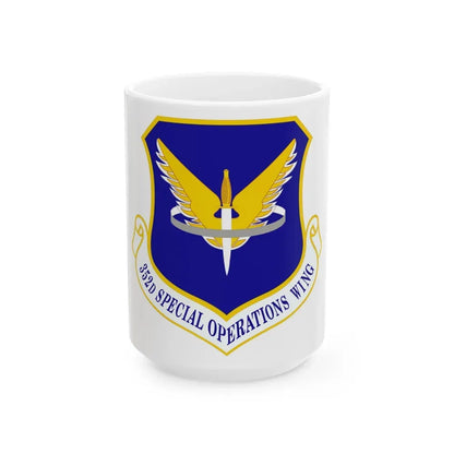 352 Special Operations Wing AFSOC (U.S. Air Force) White Coffee Mug 15oz - Go Mug Yourself