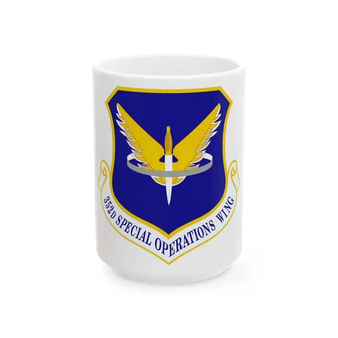 352 Special Operations Wing AFSOC (U.S. Air Force) White Coffee Mug 15oz - Go Mug Yourself