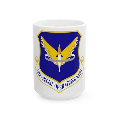 352 Special Operations Wing AFSOC (U.S. Air Force) White Coffee Mug 15oz - Go Mug Yourself