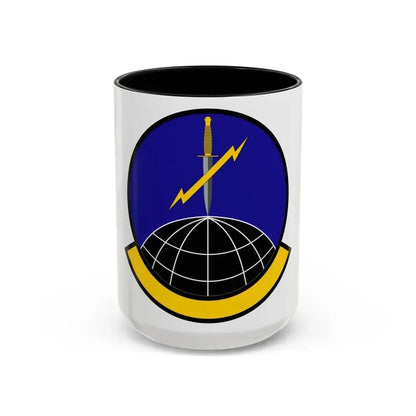 352 Special Warfare Training Squadron AETC (U.S. Air Force) Accent Coffee Mug 15oz Black - Go Mug Yourself