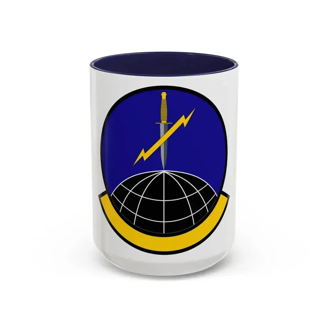 352 Special Warfare Training Squadron AETC (U.S. Air Force) Accent Coffee Mug 15oz Navy - Go Mug Yourself