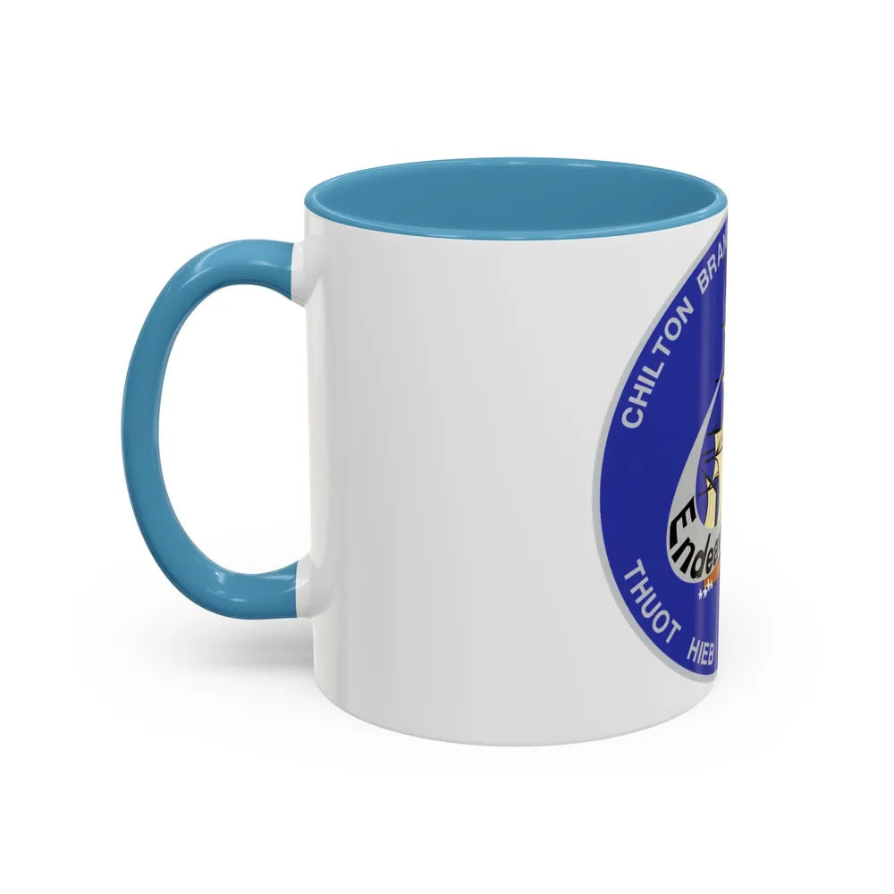 STS 49 (NASA) Accent Coffee Mug-Go Mug Yourself