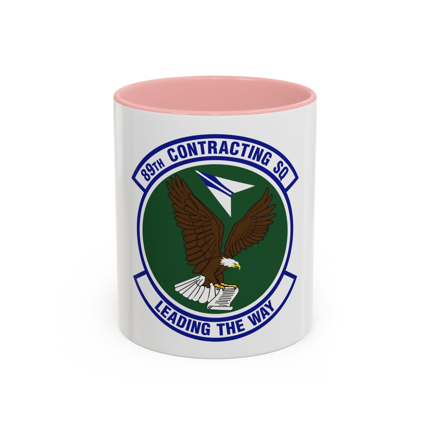 89th Contracting Squadron (U.S. Air Force) Accent Coffee Mug