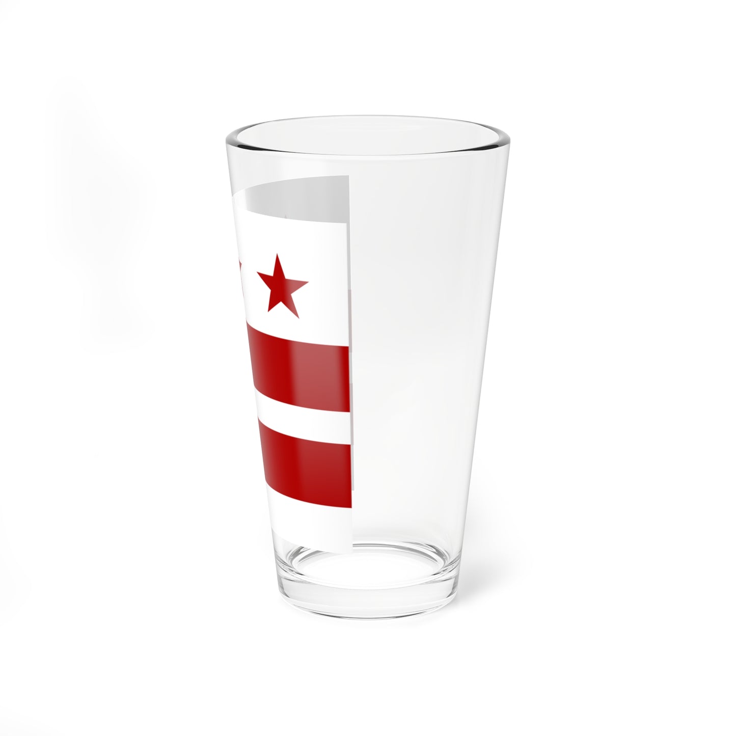 Flag of Washington D.C. 1 (United States) Pint Glass 16oz