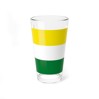 Flag of Cuevo Bolivia (Bolivia) Pint Glass 16oz
