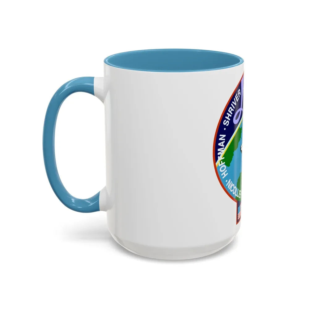 STS 46 (NASA) Accent Coffee Mug-Go Mug Yourself