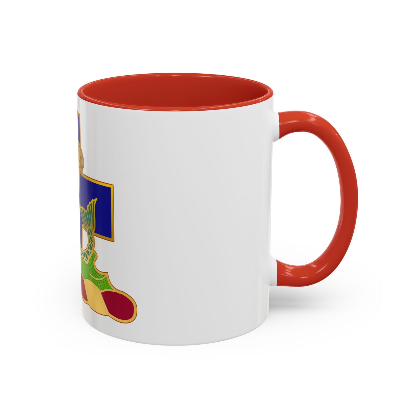 10th Antiaircraft Artillery Automatic Weapons Battalion (U.S. Army) Accent Coffee Mug