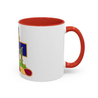 10th Antiaircraft Artillery Automatic Weapons Battalion (U.S. Army) Accent Coffee Mug