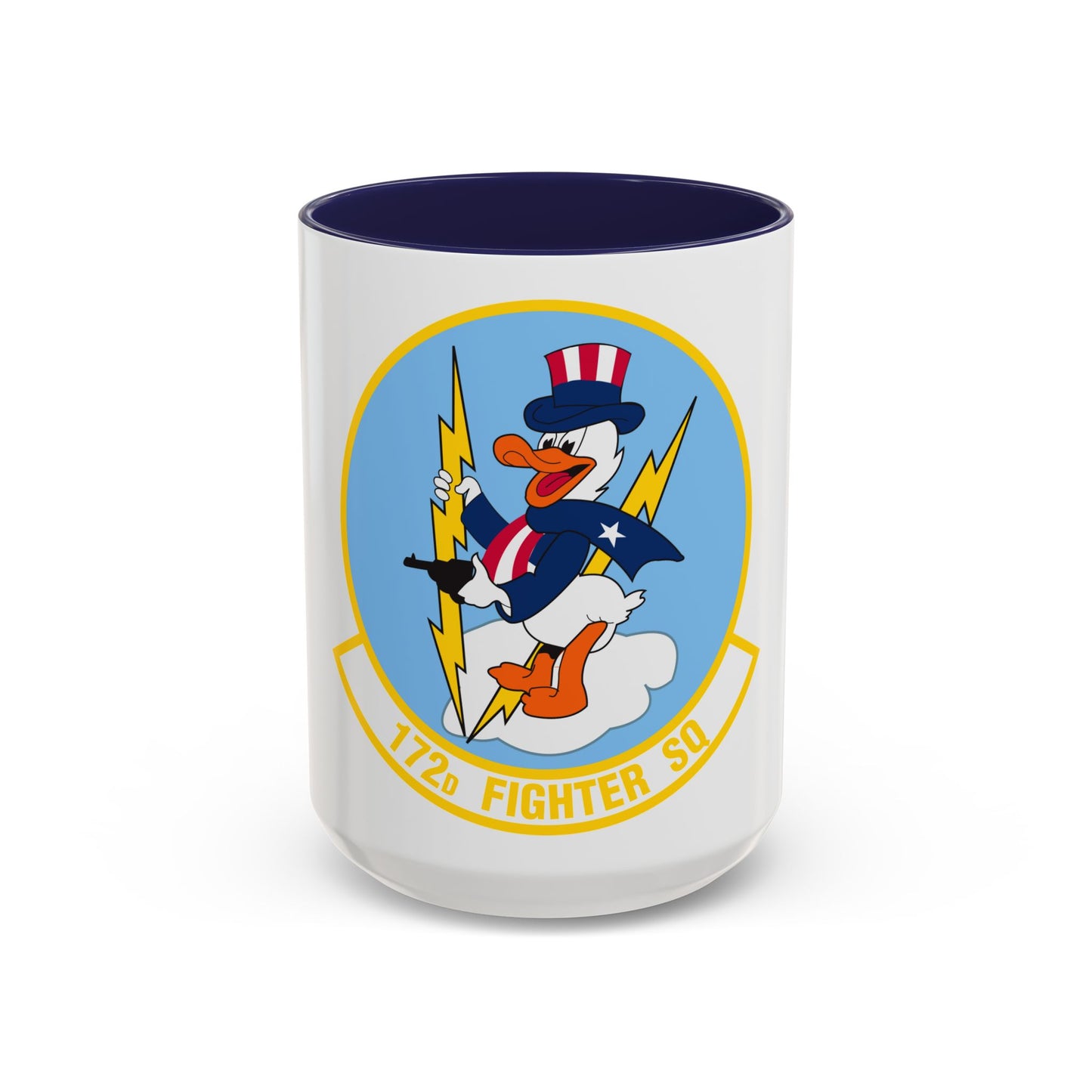172 Fighter Squadron (U.S. Air Force) Accent Coffee Mug