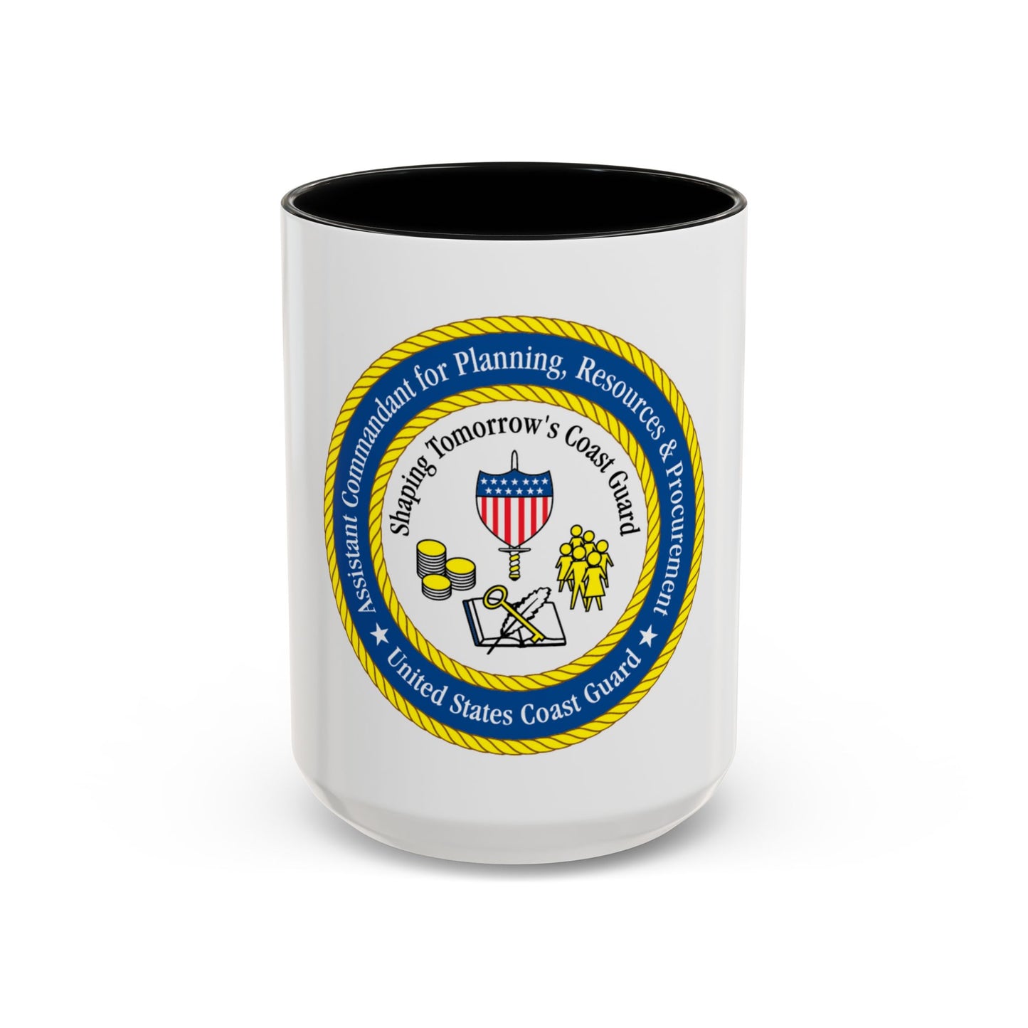 USCG Ast Comdt Plan Res & Proc (U.S. Coast Guard) Accent Coffee Mug