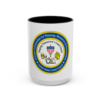 USCG Ast Comdt Plan Res & Proc (U.S. Coast Guard) Accent Coffee Mug
