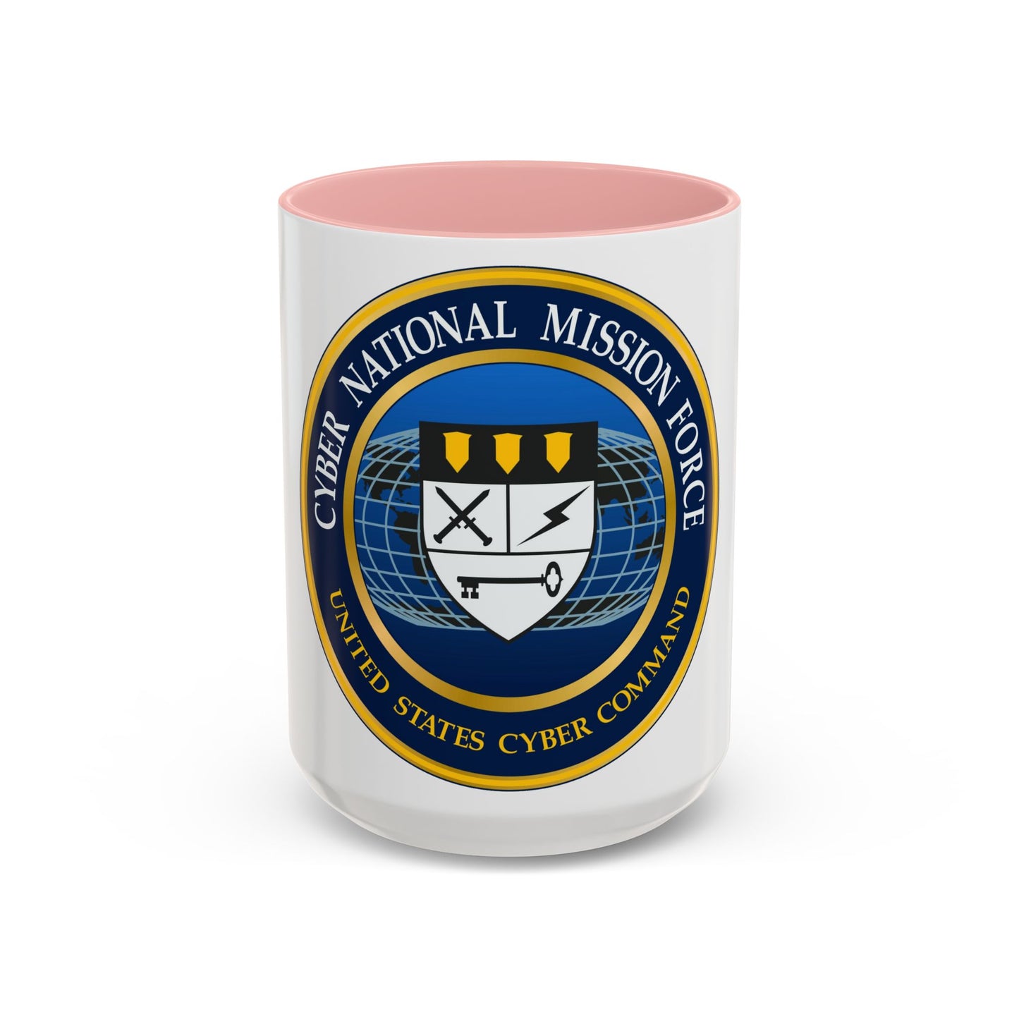 Cyber National Mission Force (U.S. Army) Accent Coffee Mug