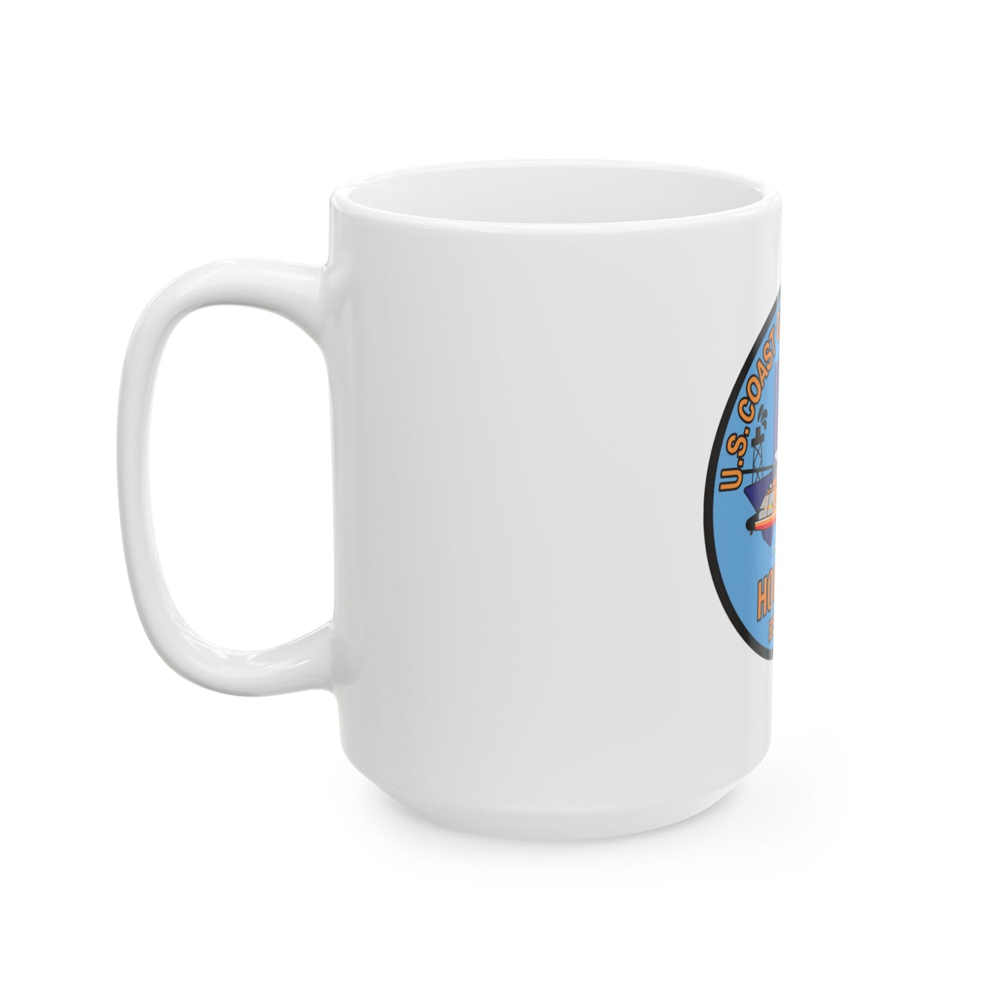 USCG Air Station Houston 2 (U.S. Coast Guard) White Coffee Mug