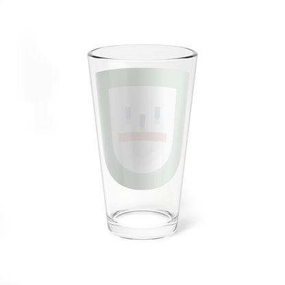 Escudo Zaragoza Puebla (Mexico) (Coat of Arms) Pint Glass 16oz