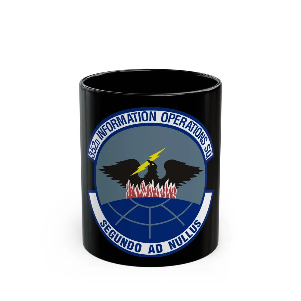 352d Information Operations Squadron (U.S. Air Force) Black Coffee Mug-11oz-Go Mug Yourself