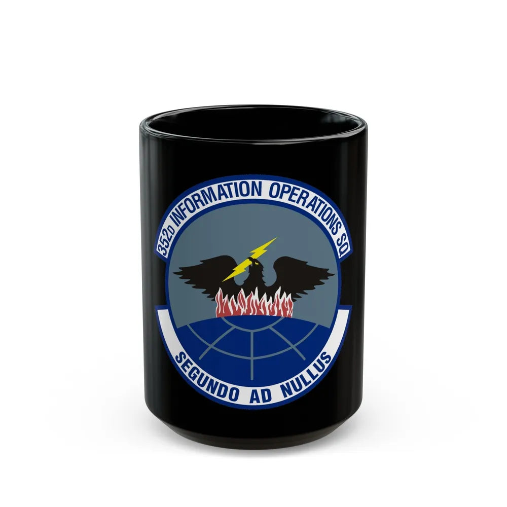 352d Information Operations Squadron (U.S. Air Force) Black Coffee Mug-15oz-Go Mug Yourself