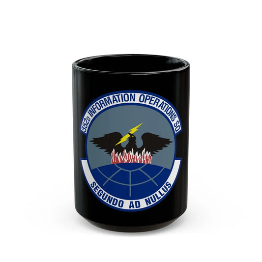 352d Information Operations Squadron (U.S. Air Force) Black Coffee Mug-15oz-Go Mug Yourself