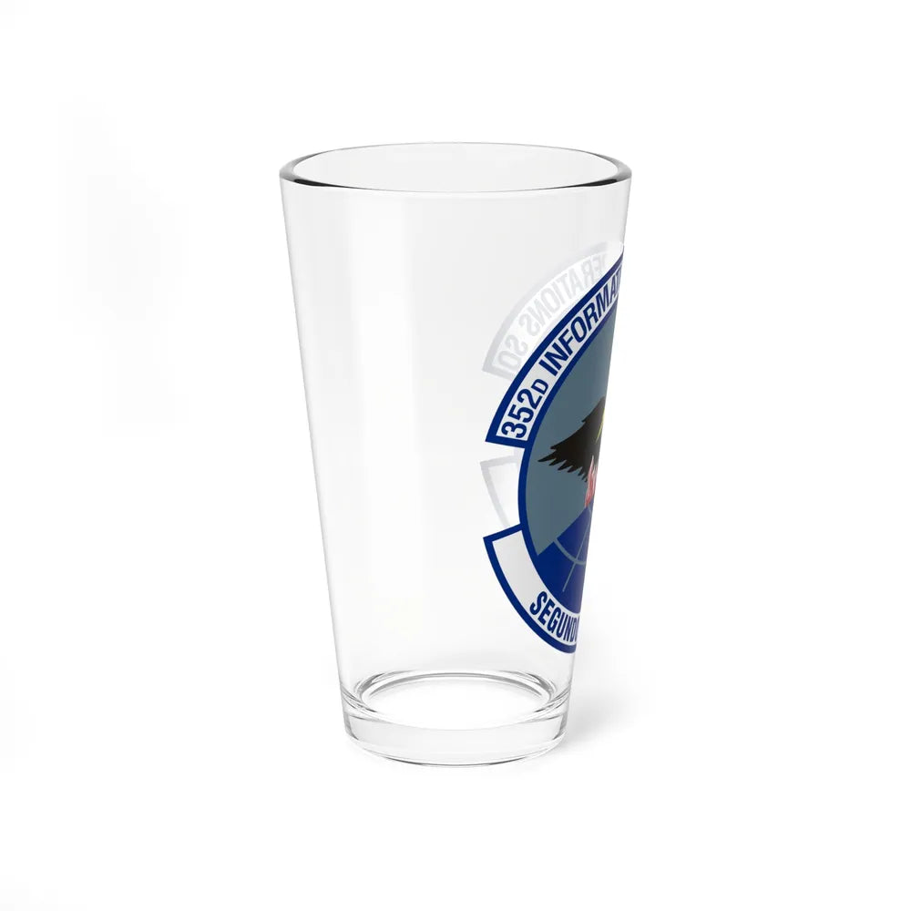 352d Information Operations Squadron (U.S. Air Force) Pint Glass 16oz-Go Mug Yourself